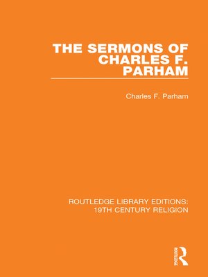 cover image of The Sermons of Charles F. Parham